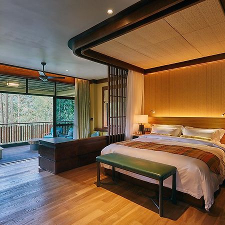 Longmen Crosswaters Ecolodge & Spa מראה חיצוני תמונה
