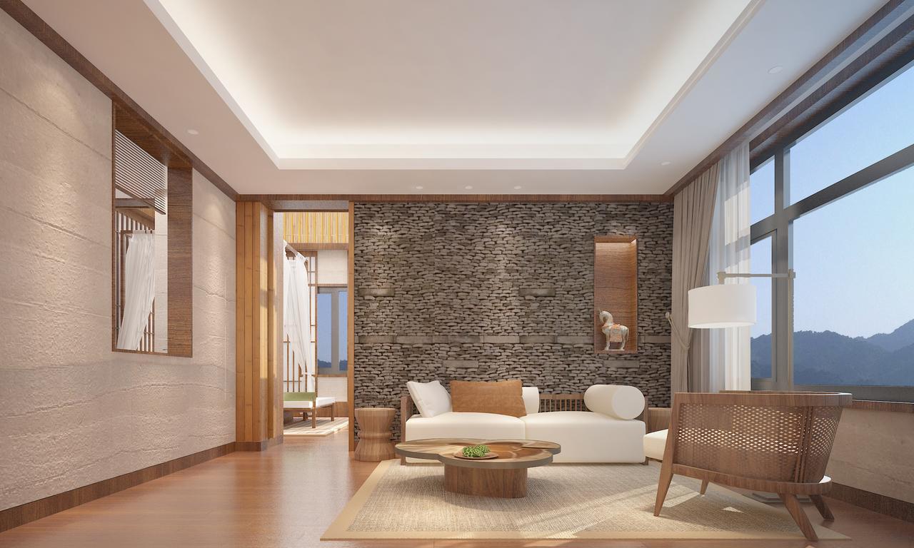 Longmen Crosswaters Ecolodge & Spa מראה חיצוני תמונה