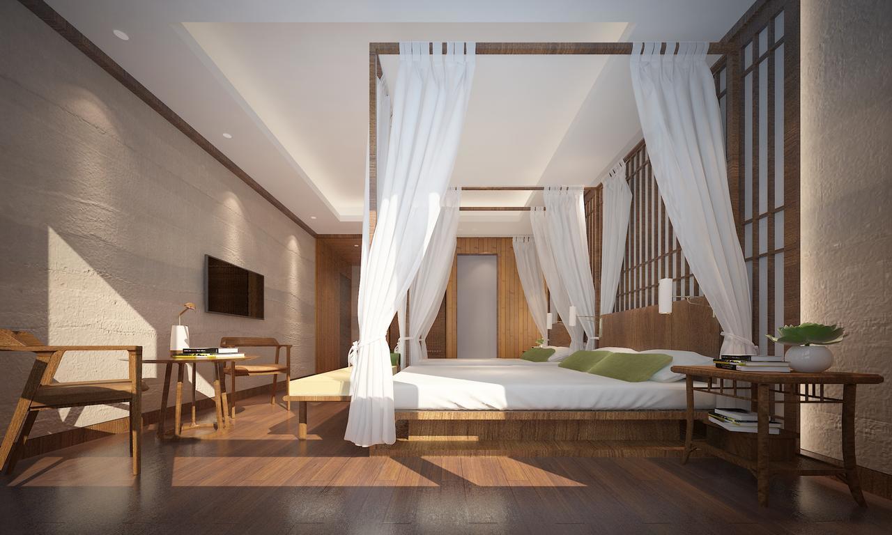 Longmen Crosswaters Ecolodge & Spa מראה חיצוני תמונה